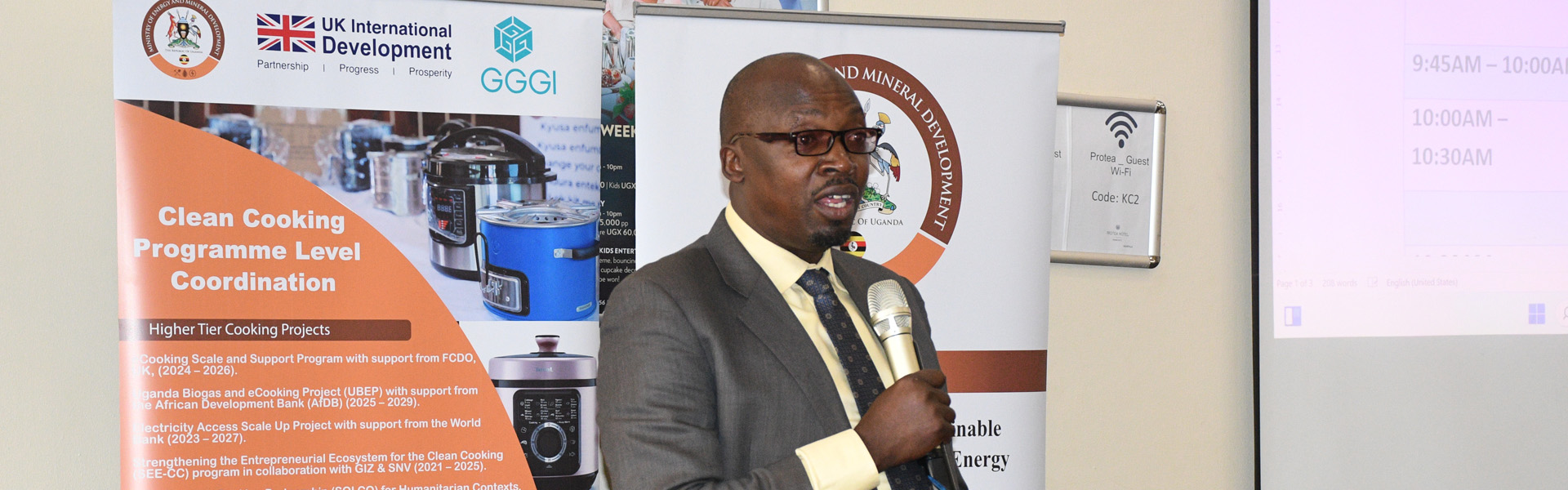 Uganda's Clean Cooking Unit